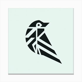 Geometric Bird Canvas Print