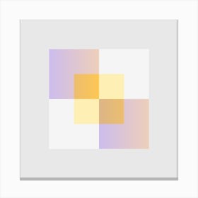 Squares Block 23 Canvas Print