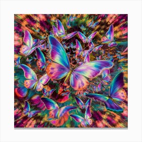Psy butterfly 1 Canvas Print