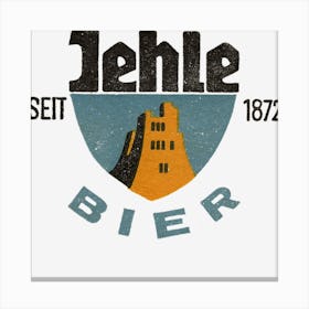 Jehle Bier Canvas Print