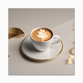 Latte Art 2 Canvas Print