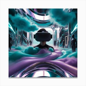 Vr Headsets Canvas Print