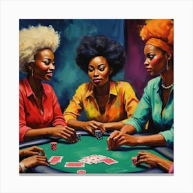 The Gambler Canvas Print