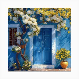 Blue Door 73 Canvas Print