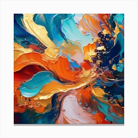 Abstract Painting 35 Canvas Print