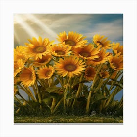 Sunflowers Canvas Print