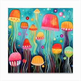 Jellyfish 18 Canvas Print