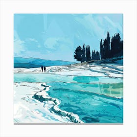 Dead Sea Canvas Print