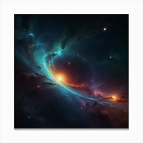 Unique Art Design Pictures Of Space  Canvas Print