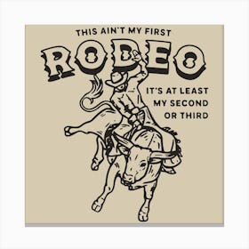 This Ain'T My First Rodeo Toile