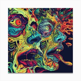 Zombies Canvas Print