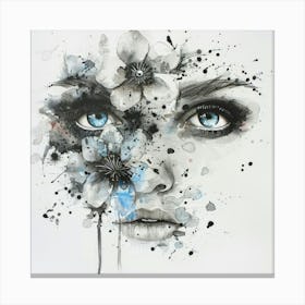 Blue Eyes 1 Canvas Print