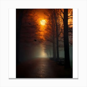 Walk In The Park Canvas Print