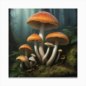 Fantastic Fungi Art Print 3 Canvas Print