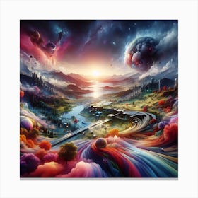 Dreamscape 13 Canvas Print