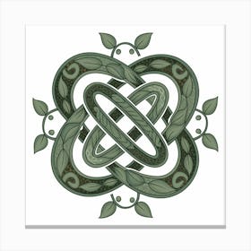 An Illustration Of A Celtic Knot The Kno Ydaq8lzetdchsxx2vobbwg Ftxvpu8ht6mwjrunxsnz A Canvas Print