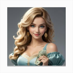 Cinderella 58 Canvas Print