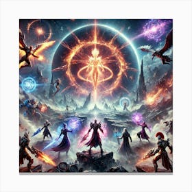 Episode 10 The Final Stand Season 13 Ignis Luporum Canvas Print