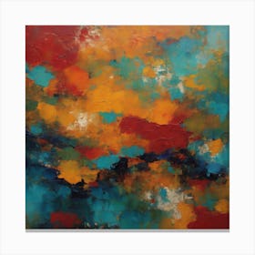 Abstract Painting Canvas Print