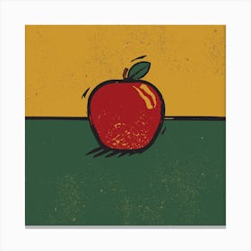 Apple Canvas Print