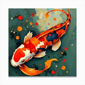 Koi Fish 62 Canvas Print