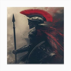 Spartan Warrior Canvas Print