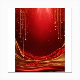 Christmas Background Canvas Print