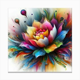 Lotus Flower 6 Canvas Print