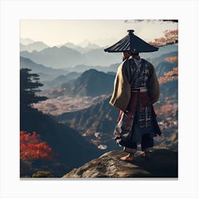 Samurai Warrior Canvas Print