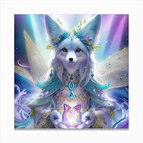 Fairy Fox 2 Canvas Print