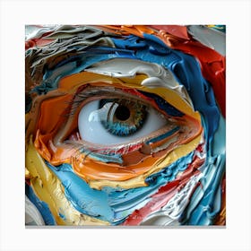 Eye Of The Painter Canvas Print