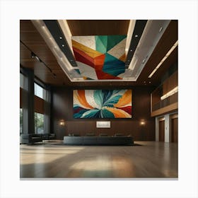 Default Create Unique Design Of Conference Hall Art 0 Canvas Print