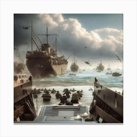 Call Of Duty 2 Canvas Print