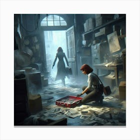 Shadow Thief Canvas Print