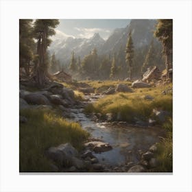 Wild Frontier Canvas Print