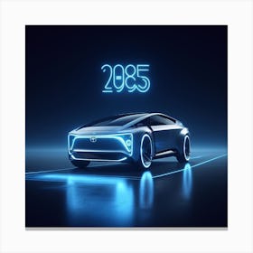 Futuristic Car 8 Canvas Print