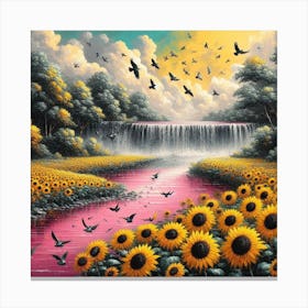 Sunflowers 1 Canvas Print