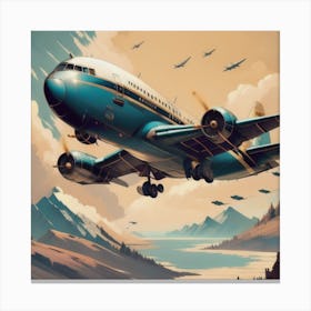 Air Travel Canvas Print