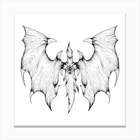 Bat Wings Canvas Print