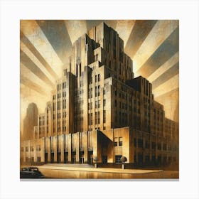 San Francisco Building Canvas Print