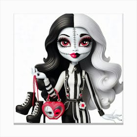 Monster High Doll 3 Canvas Print