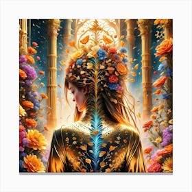 Flower Of Life Canvas Print