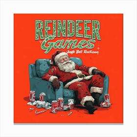 Reindeer Games Canvas Print