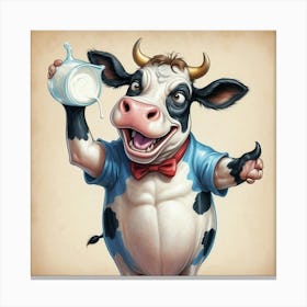 Milk Cow 1 Canvas Print