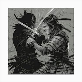 Samurai Art 118 Canvas Print