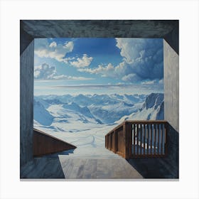 View From The Window Canvas Print