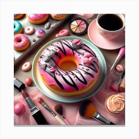 Lovely Donut Canvas Print