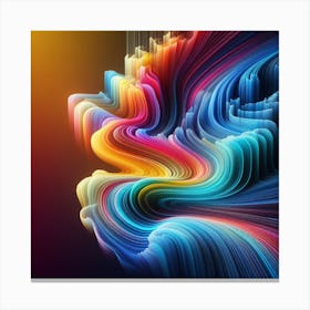 Abstract Abstract Background Canvas Print