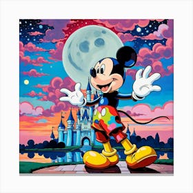 Mickey Mouse 4 Canvas Print