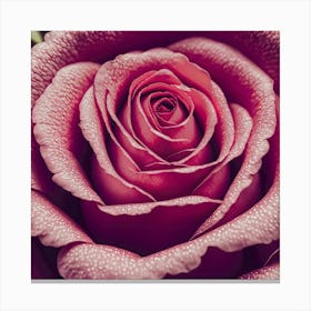 Pink Rose Canvas Print